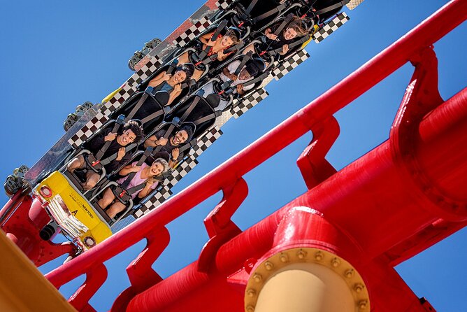 The Big Apple Coaster at New York New York Hotel and Casino - The line, ticket, and one-hour timing