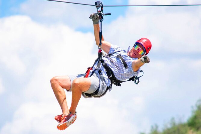 The EDGE: Zip Line Tour - Ten ziplines, nearly two miles of airtime