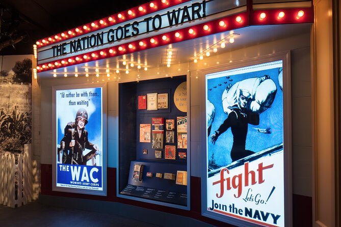 The National WWII Museum Campus Pass plus 4-D Film - Enter before the film and use your time wisely