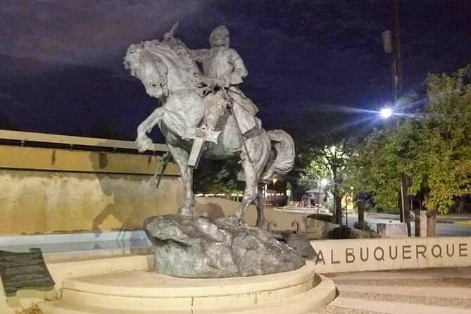 The Original 8pm Ghost Tour of Old Town Albuquerque - since 2001 - Stop 2: Albuquerque Old Town and the 1706 setting