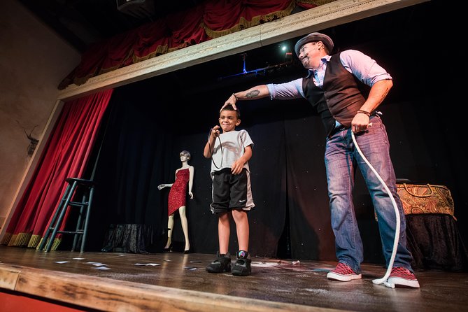 The Outta Control Magic Dinner Show in Orlando - The WonderWorks VIP Combo and three-hour add-on