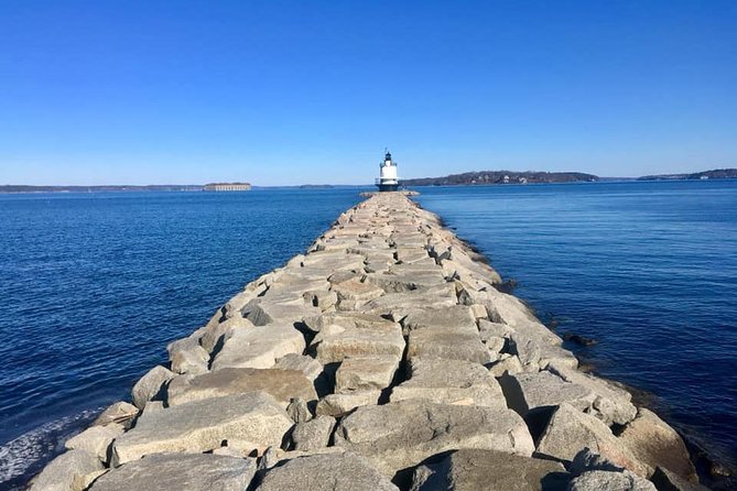 The Real Portland Tour: City and 3 Lighthouses Historical Tour with a Real Local - Fort Allen Park and views across Casco Bay
