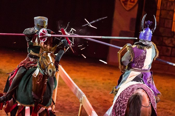 Tournament of Kings Dinner and Show at Excalibur Hotel and Casino - Dinner arrives without forks or spoons