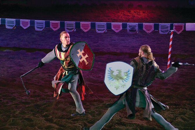 Tournament of Kings Dinner and Show at Excalibur Hotel and Casino - Jousting, sword fights, and a very loud arena