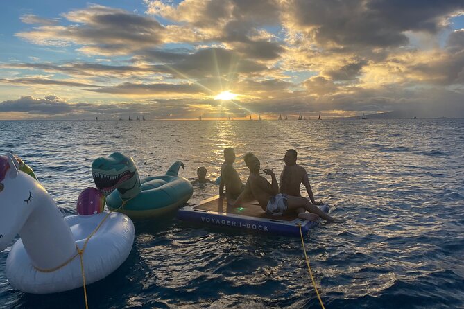 Turtle Canyon Snorkel Adventure in Waikiki, Oahu - Floating platforms, snacks, and the return ride