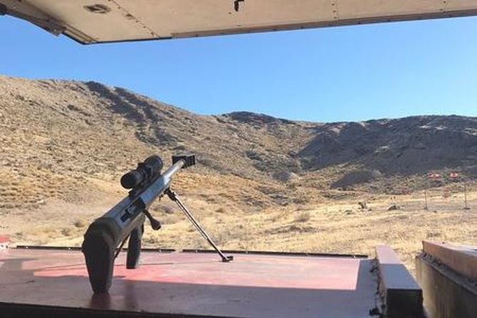 Ultimate Outdoor Shooting Experience in Las Vegas - Shooting steel and explosive targets outdoors