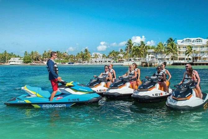 Ultimate Sea Doo Jet Ski Tour of Key West-Additional Rider Free! - Learning to ride before the open water