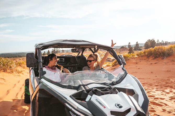 UTV Dune Cruise and Surf at Coral Pink Sand Dunes - The UTV ride across the dunes