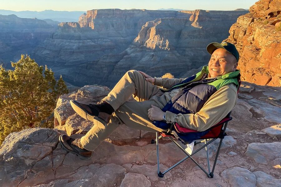 Vegas: Grand Canyon, Hoover Dam, Lunch/Skywalk Options, WiFi - Guano Point gives you the best view