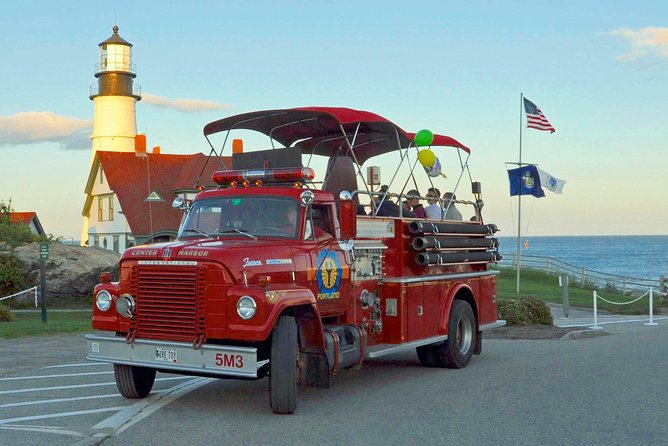 Vintage Fire Truck Sightseeing Tour of Portland Maine - Key points to know before you ride