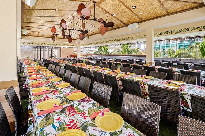 Waikiki Luau Buffet with Optional Rock-A-Hula Show Ticket - Rock-A-Hula: Hawaiian dance meets Las Vegas showmanship