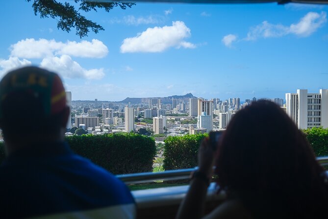 Waikiki Trolley Red Line Heroes & Legends Hop-on Hop-off Tour - Punchbowl and the National Memorial Cemetery