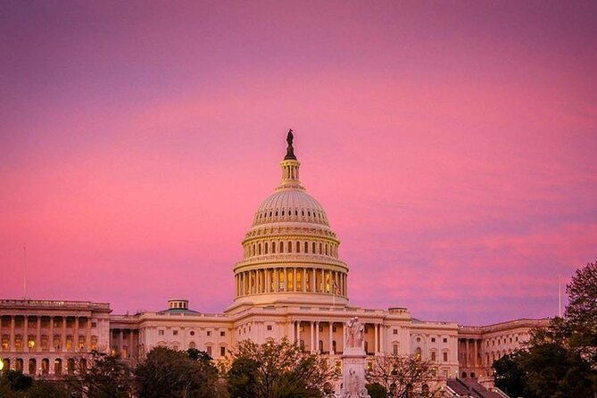 Washington DC Moonlight Tour by Electric Cart - Starting at 450 F Street NW