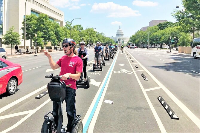 Washington DC "See the City" Guided Sightseeing Segway Tour - Key Points at a Glance