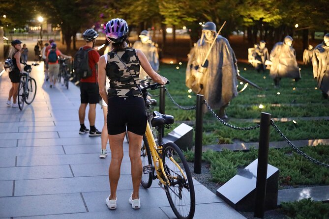 Washington DC Sites at Night Guided Bicycle Tour - Why a night bike ride works so well in Washington