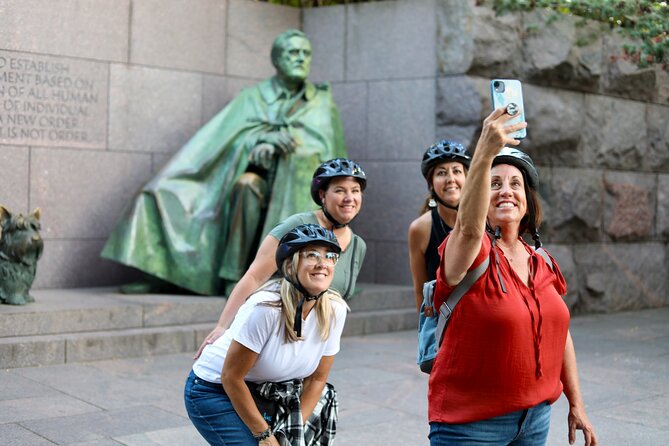 Washington DC Sites at Night Guided Bicycle Tour - Washington Monument and White House: a strong opening