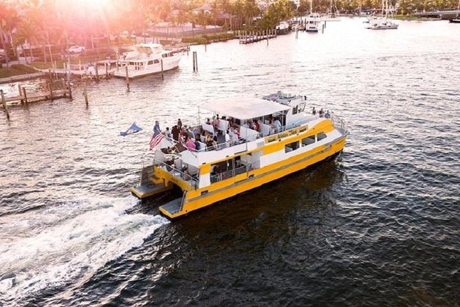 Water Taxi All Day hop-on hop-off Venice of America Boat Tour - Las Olas Boulevard is the easiest hop-off choice