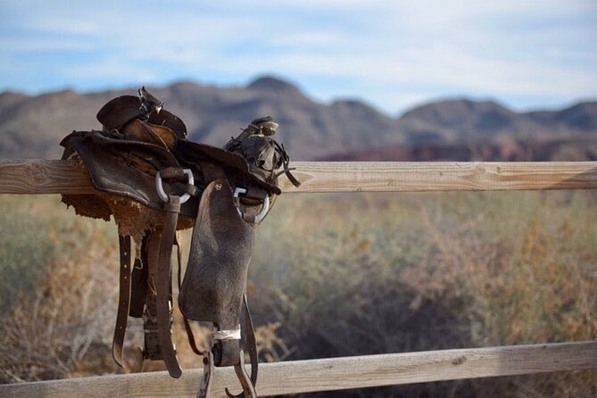 Wild West Sunset Horseback Ride with Dinner from Las Vegas - Meeting the horses at 1500 Lewis Ranch Road