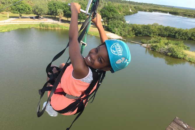Zip Line Adventure over Tampa Bay - Arriving at Empower Adventures Tampa Bay