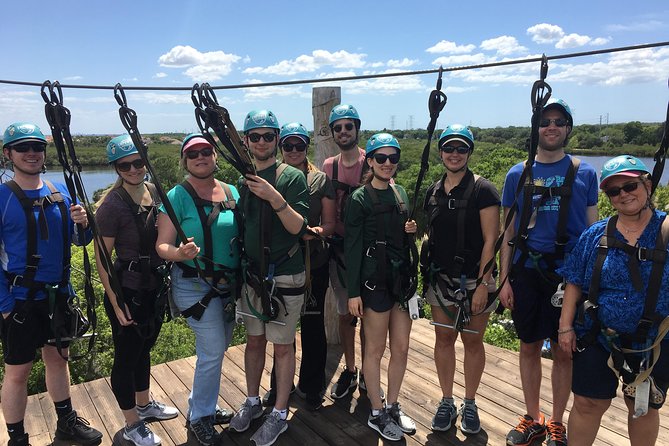 Zip Line Adventure over Tampa Bay - The First Zip Lines: A Fast Way to Find Your Nerve